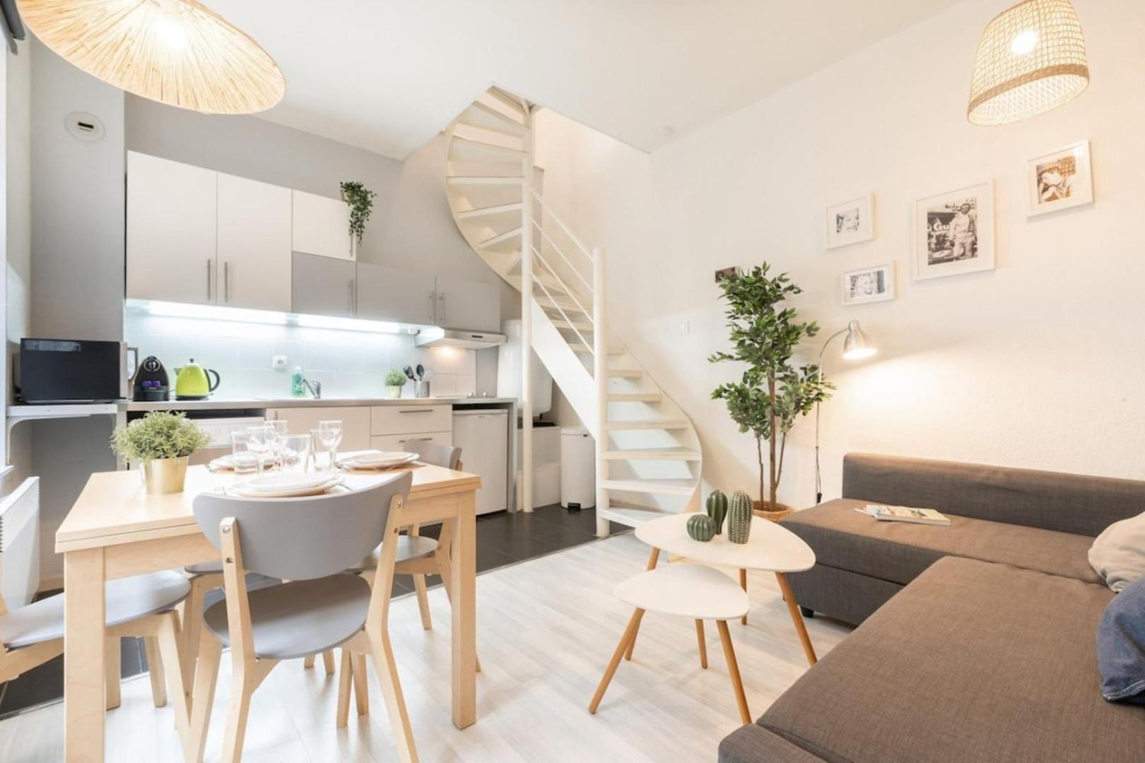 Vieux Lille Bright Duplex ! 3Pers Lejlighed Eksteriør billede
