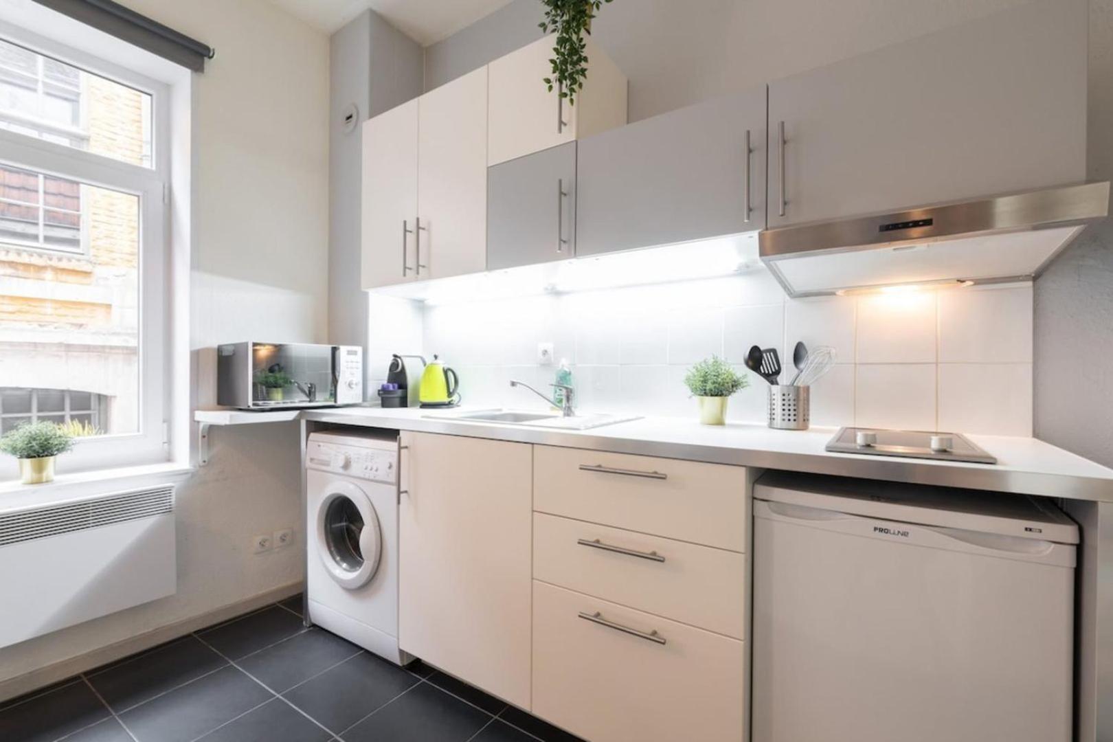 Vieux Lille Bright Duplex ! 3Pers Lejlighed Eksteriør billede